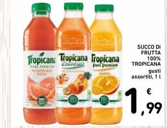 Spazio Conad Succo di frutta 100% tropicana offerta