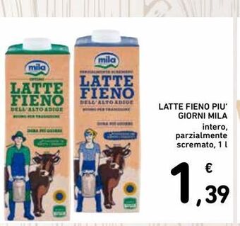 Spazio Conad Latte fieno piu' giorni mila offerta