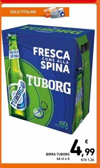 Spazio Conad Birra tuborg offerta