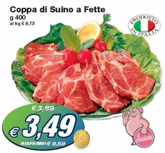 Prix Quality Coppa di Suino a Fette g 400 offerta