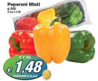 Prix Quality Peperoni Misti g 500 offerta