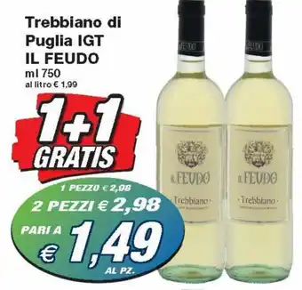 Il Feudo Trebbiano di Puglia IGT ml 750