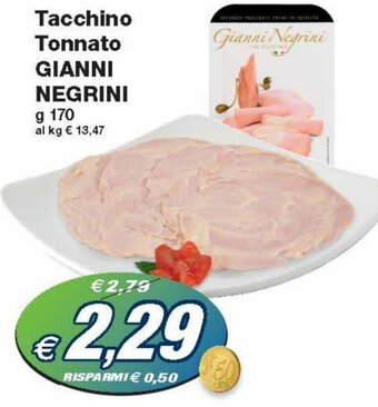 Gianni Negrini Tacchino Tonnato g 170