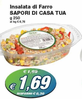 Prix Quality Sapori Di Casa Tua Insalata di Farro g 250 offerta