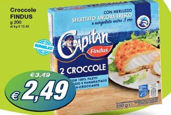 Prix Quality Findus Croccole g 200 offerta