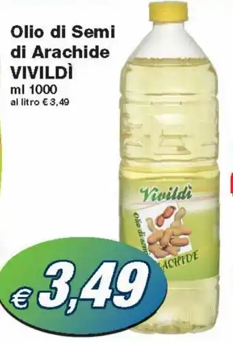 Prix Quality Vivildì Olio di Semi di Arachide ml 1000 offerta