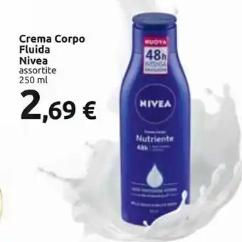 Crema corpo fluida nivea