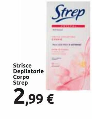Carrefour Iper Strisce depilatorie corpo strep offerta