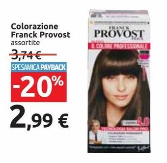 Colorazione franck provost