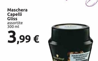 Carrefour Iper Maschera capelli gliss offerta