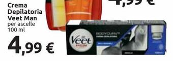 Crema depilatoria veet man