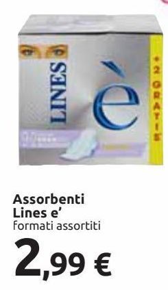 Carrefour Iper Assorbenti lines e' offerta