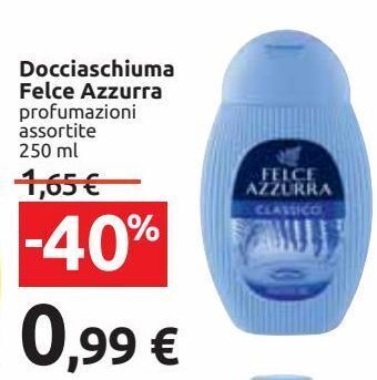 Carrefour Iper Docciaschiuma felce azzurra offerta