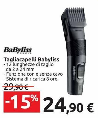 Tagliacapelli babyliss