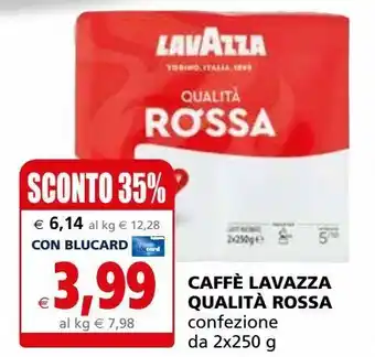 Il Gigante Caffè lavazza qualtita rossa offerta