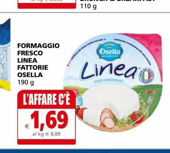 Il Gigante Formaggio fresco linea fattorie osella offerta