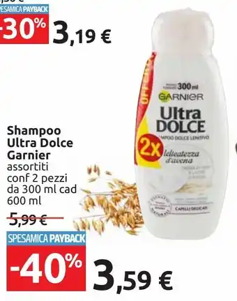 Shampoo ultra dolce garnier