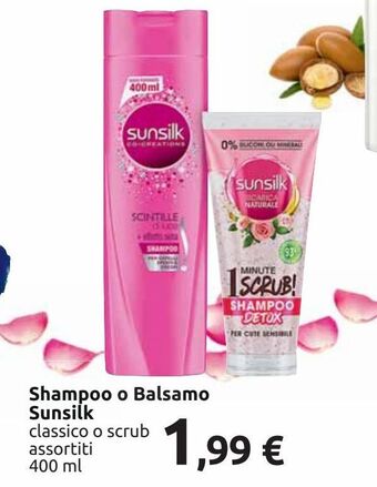 Carrefour Iper Shampoo o balsamo sunsilk offerta