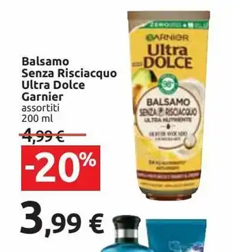 Balsamo senza risciacquo ultra dolce garnier
