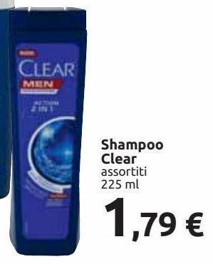 Carrefour Iper Shampoo clear offerta