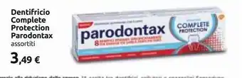 Carrefour Iper Dentifricio complete protection parodontax offerta