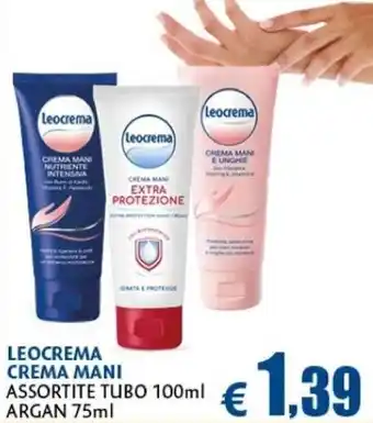 Leocrema Crema Mani Assortiti Tubo 100 ml