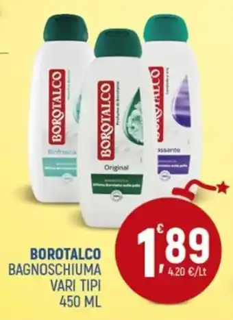 Borotalco Bagnoschiuma 450 ml