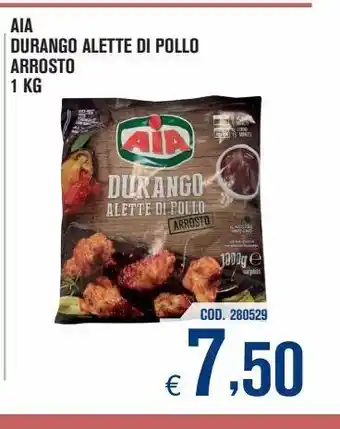 Adhoc Aia durango alette di pollo arrosto 1 kg offerta