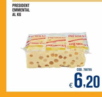 Adhoc Président emmental al kg offerta