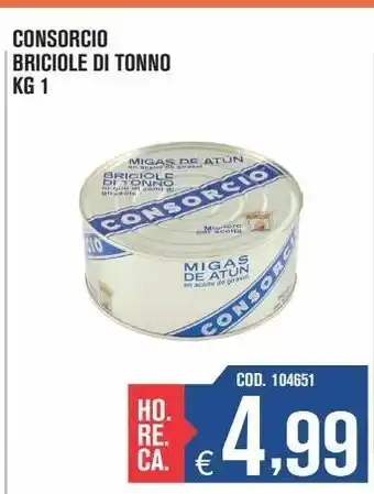 Briciole di tonno consorcio kg 1