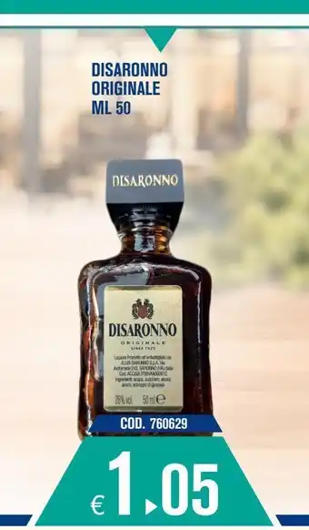 Adhoc Disaronno originale ml 50 offerta