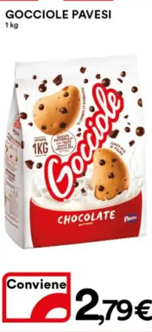 Ipercoop Pavesi Gocciole 1 kg offerta