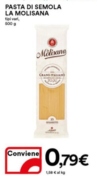Ipercoop La Molisana Pasta di Semola 500 g offerta