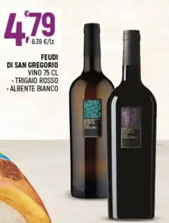 Feudi Di San Gregorio Vino 75 cl Trigaio Rosso Albente Bianco
