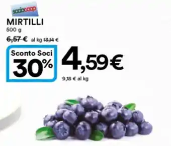 Ipercoop Mirtilli 500 g offerta