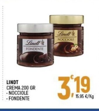 Ottimo Market Lindt Crema 200 gr Nocciole Fondente offerta