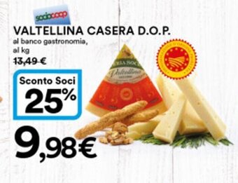 Ipercoop Valtellina Casera D.O.P. offerta