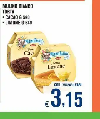 Adhoc Torta mulino bianco cacao, limone offerta