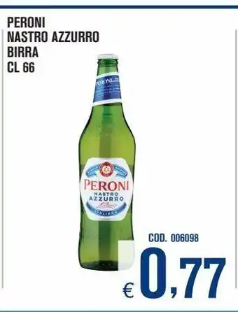 Adhoc Birra nastro azzurro peroni cl 66 offerta