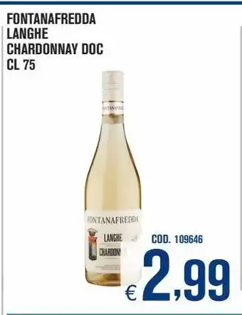 Fontanafredda langhe chardonnay doc cl 75