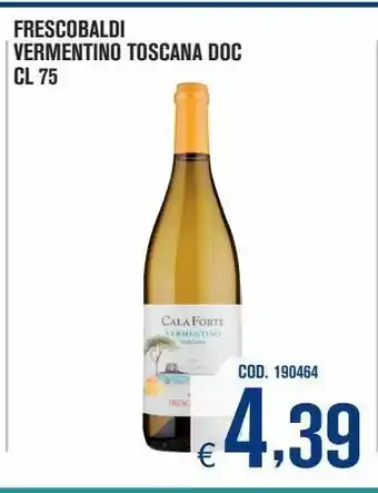 Adhoc Vermentino toscana doc frescobaldi cl 75 offerta