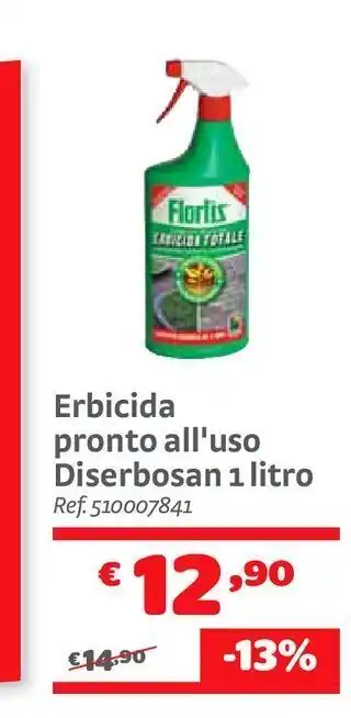 Erbicida pronto all'uso diserbosan 1 litro
