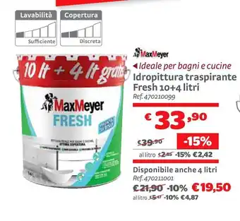 Idropittura traspirante fresh