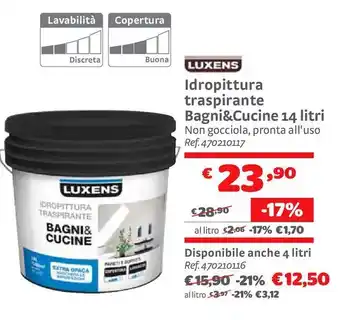 Bricocenter Idropittura traspirante offerta