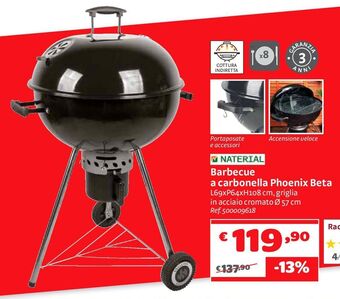 Bricocenter Barbecue a carbonella phoenix beta offerta