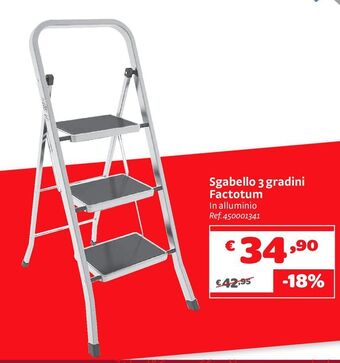 Bricocenter Sgabello 3 gradini factotum offerta