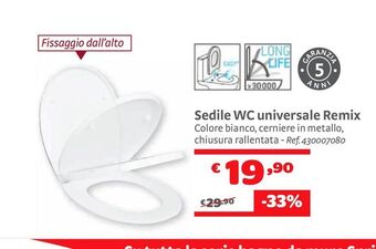 Bricocenter Sedile wc universale remix offerta