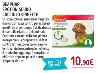 Beaphar spot on scudo cucciolo 3 pipette