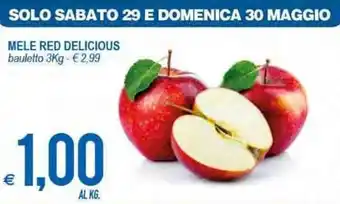 MD Discount Mele Red Delicious 3kg offerta
