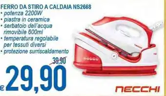 MD Discount Ferro Da Stiro A Caldaia NS2668 offerta